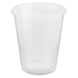 Kubki Plastikowe PP Przezroczyste 450ml Ø9,4cm (50 Sztuk)
