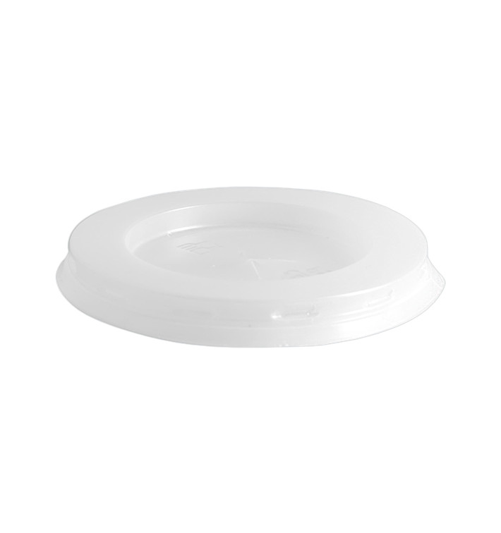 Pokrywka Plastikowe PS na Kubki 300ml Ø7,7cm (100 Sztuk) Pokrywka Plastikowe PS na Kubki 300ml Ø7,7cm (100 Sztuk)