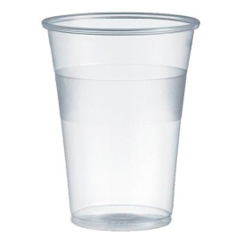Kubki Plastikowe PP Przezroczyste 350ml Ø8,3cm (50 Sztuk)