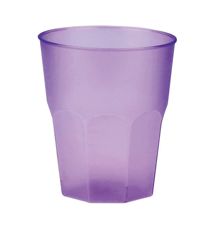 Kubki Plastikowe "Frost" Liliowa PP 270ml (20 Sztuk) Kubki Plastikowe "Frost" Liliowa PP 270ml (20 Sztuk)
