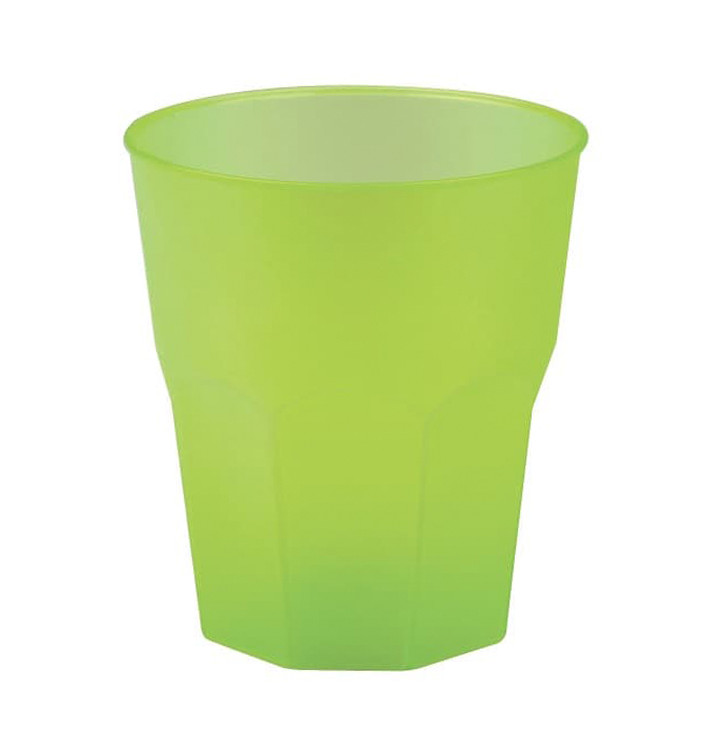 Kubki Plastikowe "Frost" Zielony Limonka PP 270ml (20 Sztuk) Kubki Plastikowe "Frost" Zielony Limonka PP 270ml (20 Sztuk)