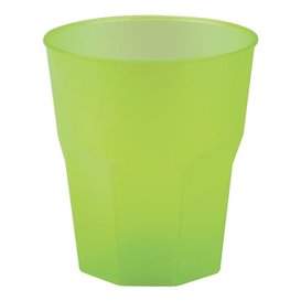 Kubki Plastikowe "Frost" Zielony Limonka PP 270ml (420 Sztuk)