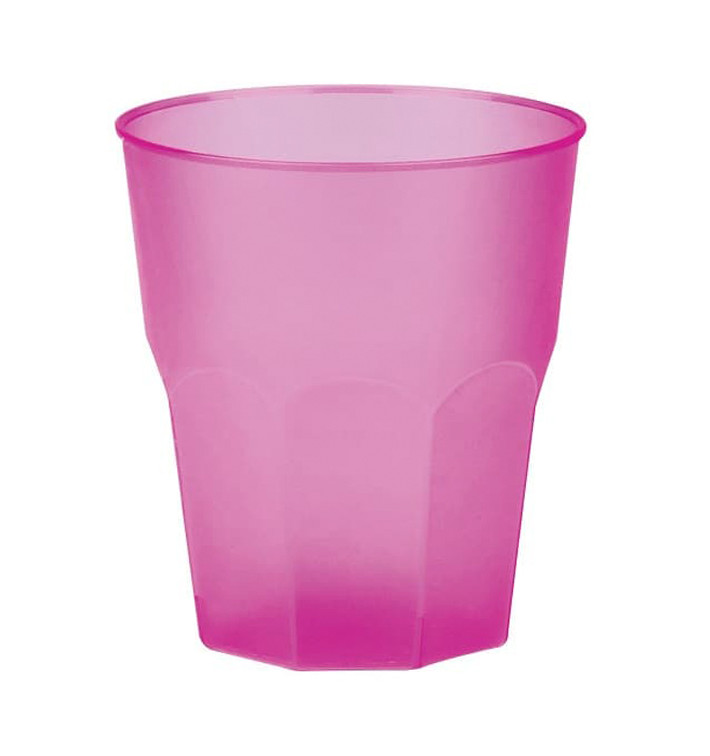 Kubki Plastikowe "Frost" Fuchsia PP 270ml (20 Sztuk) Kubki Plastikowe "Frost" Fuchsia PP 270ml (20 Sztuk)