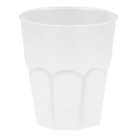 Kubki Plastikowe "Frost" Białe PP 270ml (20 Sztuk)