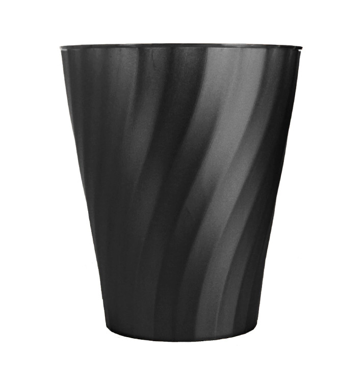 Kubki Plastikowe PP "X-Table" Czarni 320ml (128 Sztuk) Kubki Plastikowe PP "X-Table" Czarni 320ml (128 Sztuk)