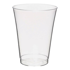 Kubki Plastikowe PS Wtryskiwane Przezroczyste 250ml (25 Sztuk)