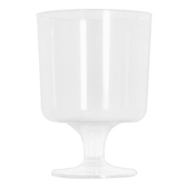 Kieliszki z Podstawa Plastikowe 200ml 1P (10 Sztuk)