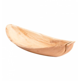 Tacki Łódki Papierowe Liści Palmowych 30x13x5,5cm (25 Sztuk)