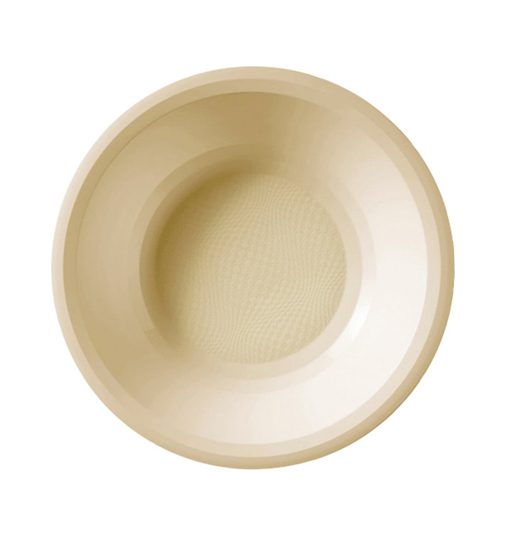 Talerz Plastikowe Głębokie Kremowy Round PP Ø195mm (50 Sztuk) Talerz Plastikowe Głębokie Kremowy Round PP Ø195mm (50 Sztuk)