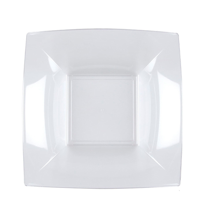 Talerz Plastikowe Głębokie Przezroczyste Nice PS 180mm (25 Sztuk) Talerz Plastikowe Głębokie Przezroczyste Nice PS 180mm (25 Sztuk)
