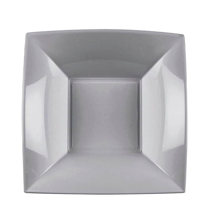 Talerz Plastikowe Głębokie Szare Nice PP 180mm (300 Sztuk) Talerz Plastikowe Głębokie Szare Nice PP 180mm (300 Sztuk)