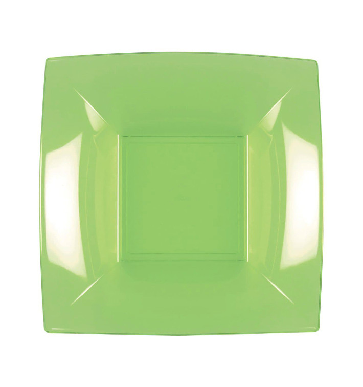 Talerz Plastikowe Głębokie Zielony Limonka Nice PP 180mm (300 Sztuk) Talerz Plastikowe Głębokie Zielony Limonka Nice PP 180mm (300 Sztuk)