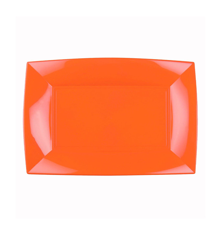 Tacki Plastikowe Orange Nice PP 280x190mm (240 Sztuk) Tacki Plastikowe Orange Nice PP 280x190mm (240 Sztuk)