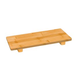 Tacki Finger Food Bambusowe - Opakowanie na wynos na Sushi 30x11x2,5cm (40 Sztuk)