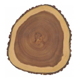 Tacki do Prezentacji Okrągłe Drewniane Ø305x35mm (4 Sztuk)