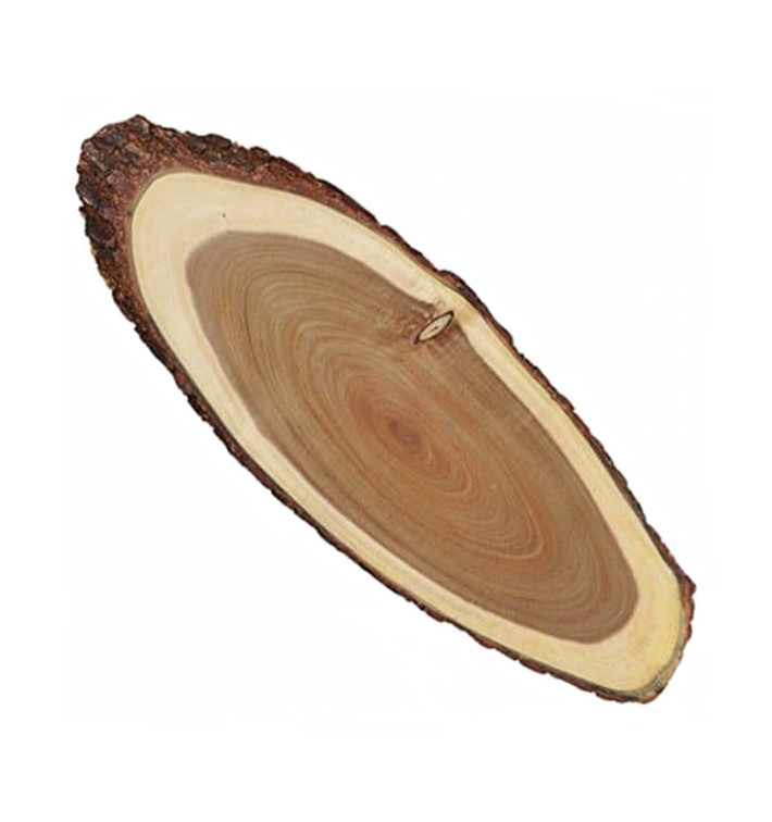 Tacki do Prezentacji Owal Drewniane 508x203x19mm (6 Sztuk) Tacki do Prezentacji Owal Drewniane 508x203x19mm (6 Sztuk)