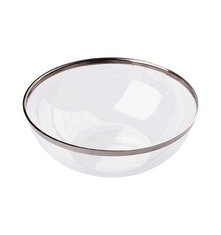 Miski PS Szkło Twardego z Złoty Rantem 3500ml Ø27cm (4 Sztuk) Miski PS Szkło Twardego z Złoty Rantem 3500ml Ø27cm (4 Sztuk)
