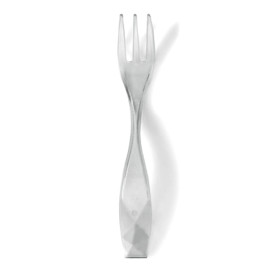 Mini Widelczyki do Degustacji "Charme" Przezroczyste 10cm (600 Sztuk)