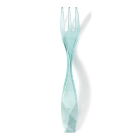 Mini Widelczyki do Degustacji "Charme" Water Green 10cm (600 Sztuk)