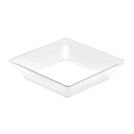 Tasting Plastic Plate PS "Small size" White 45 ml (750 Units)