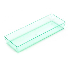 Tacki Prostokątny "Water Green" 13,1x4,6 cm (12 Sztuk)