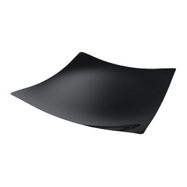Mini Tacki do Degustacji Sfera PS Czarni 13x13cm (24 Sztuk)