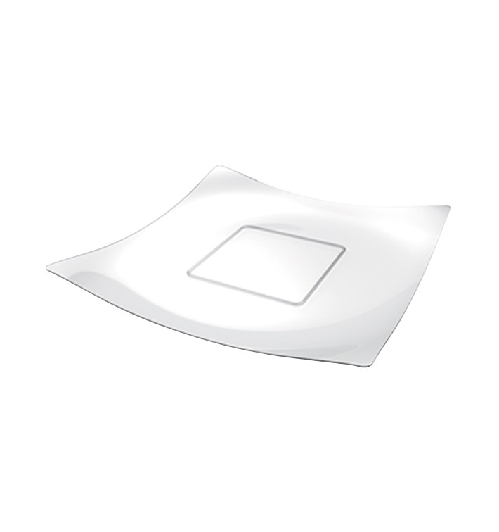 Mini Tacki do Degustacji Sfera PS Szkło 13x13cm (24 Sztuk) Mini Tacki do Degustacji Sfera PS Szkło 13x13cm (24 Sztuk)