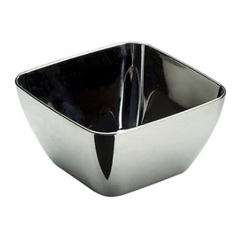 Tasting Plastic Bowl PS Silver 5x5x3 cm 75ml (20 Units)