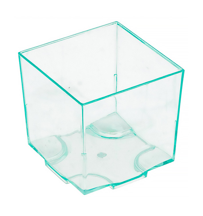 Kubki do Degustacji "Water Green" 4,2x4,2x4,2cm (20 Sztuk) Kubki do Degustacji "Water Green" 4,2x4,2x4,2cm (20 Sztuk)