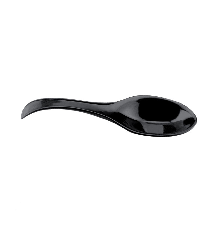 Łyżeczki do Degustacji Single-Dose Czarni 120 mm (30 Sztuk) Łyżeczki do Degustacji Single-Dose Czarni 120 mm (30 Sztuk)