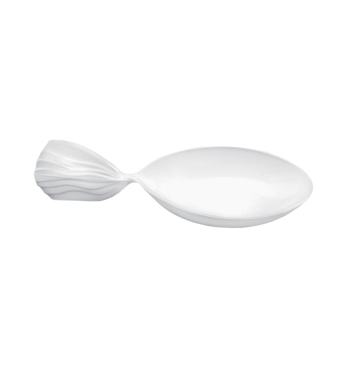 Łyżeczki do Degustacji Fish Białe 120 mm (600 Sztuk) Łyżeczki do Degustacji Fish Białe 120 mm (600 Sztuk)