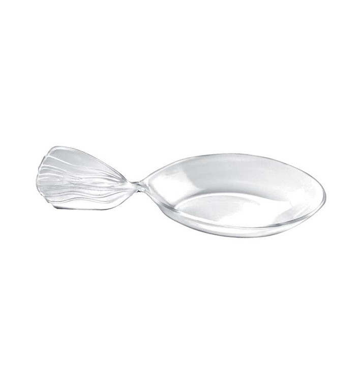 Łyżeczki do Degustacji Fish Przezroczyste 120 mm (600 Sztuk) Łyżeczki do Degustacji Fish Przezroczyste 120 mm (600 Sztuk)