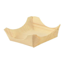 Pine Leaf Boat Tray 7,5x7,5x3cm (1000 Units)