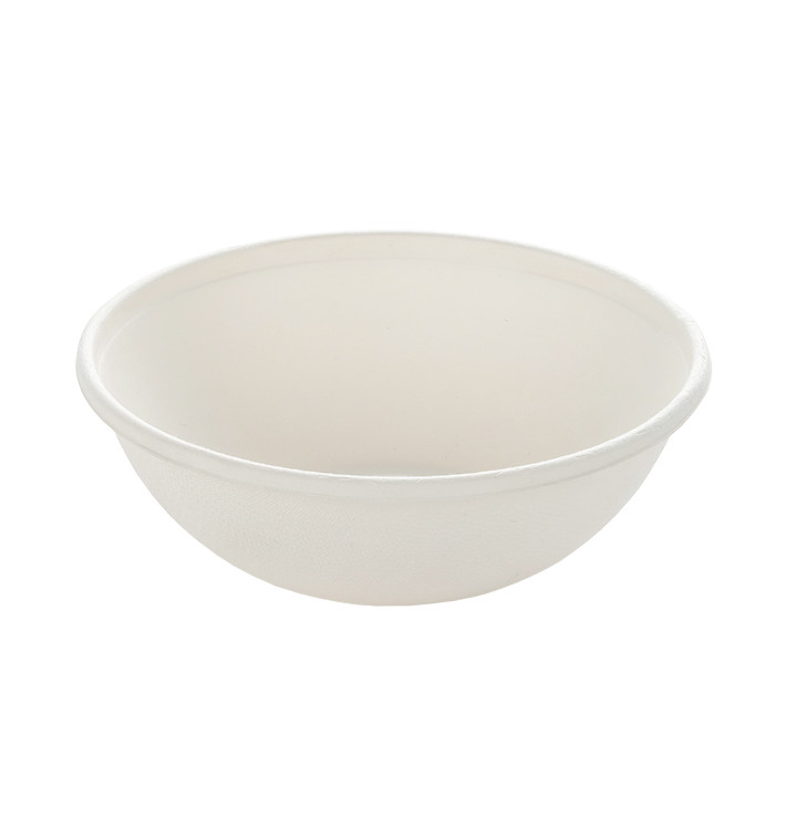Sugarcane Mini Bowl Round Shape White 8x5cm (500 Units) Sugarcane Mini Bowl Round Shape White 8x5cm (500 Units)