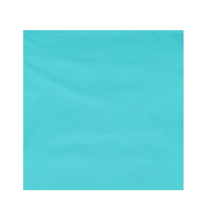 Serwetki Papierowe Ozdobne 20x20cm 2C Turkusowe (100 Sztuk) Serwetki Papierowe Ozdobne 20x20cm 2C Turkusowe (100 Sztuk)