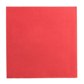 Serwetki Papierowe 2 Warstwy 25x25cm 2C Czerwerne (2.100 Sztuk)