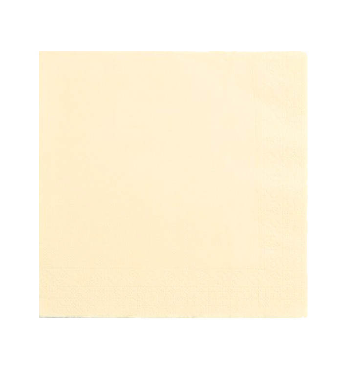 Serwetki Papierowe 2 Warstwy 25x25cm Beżowy (50 Sztuk) Serwetki Papierowe 2 Warstwy 25x25cm Beżowy (50 Sztuk)