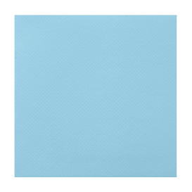 Serwetki Papierowe 2 Warstwy 25x25cm Jasnoniebieski (50 Sztuk)