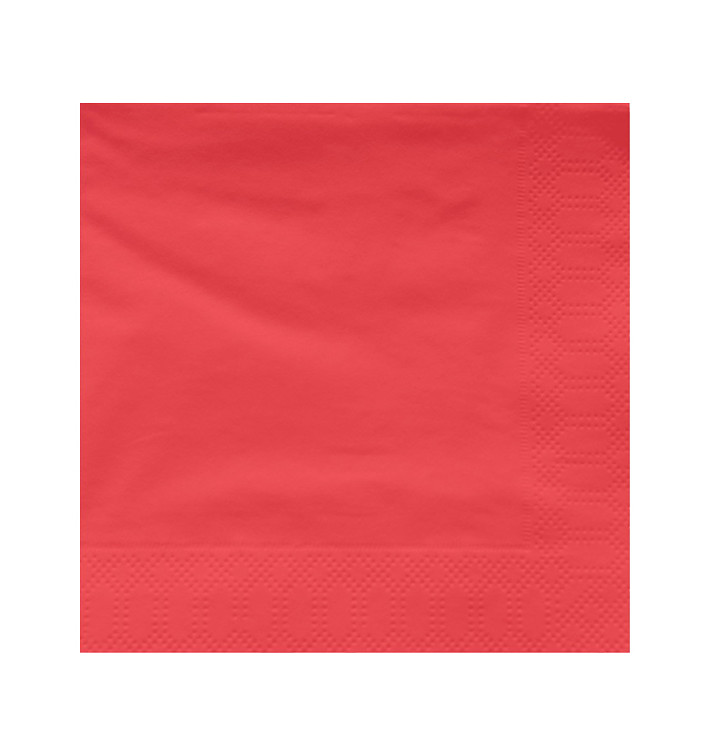 Serwetki Papierowe Ozdobne Czerwerne 40x40cm (50 Sztuk) Serwetki Papierowe Ozdobne Czerwerne 40x40cm (50 Sztuk)