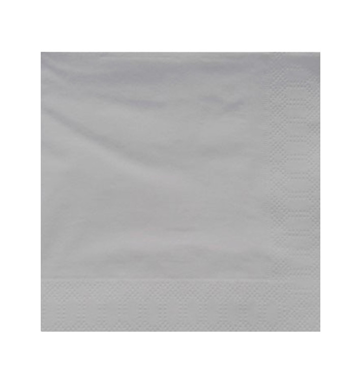 Serwetki Papierowe Ozdobne Szare 40x40cm (50 Sztuk) Serwetki Papierowe Ozdobne Szare 40x40cm (50 Sztuk)