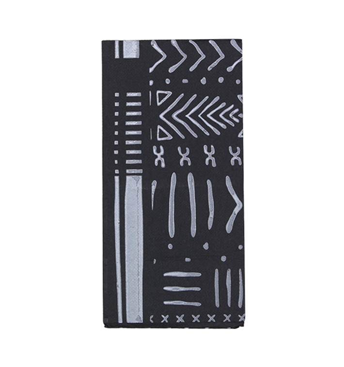Serwetki Papierowe 1/8 40x40cm "Tribal" (1.200 Sztuk) Serwetki Papierowe 1/8 40x40cm "Tribal" (1.200 Sztuk)