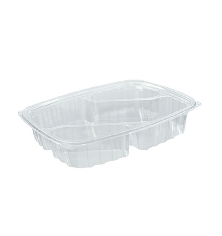 Pojemniki Plastikowe OPS "ClearPac" 3 C. Przekątna Przezroczyste 887ml (252 Sztuk) Pojemniki Plastikowe OPS "ClearPac" 3 C. Przekątna Przezroczyste 887ml (252 Sztuk)