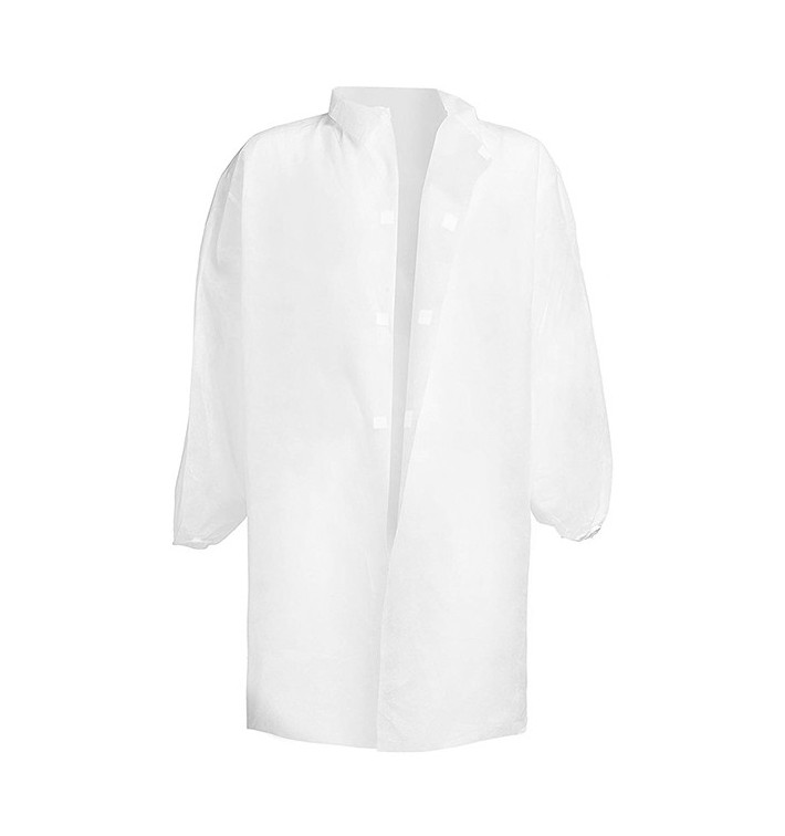 Fartuchy Laboratoryjne z Włókniny na Rzepy Biały Rozmiar 3XL 35gr (1 Sztuk) Fartuchy Laboratoryjne z Włókniny na Rzepy Biały Rozmiar 3XL 35gr (1 Sztuk)