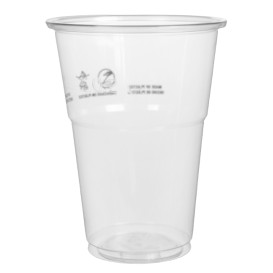 Kubki Plastikowe PP Przezroczyste 300 ml (100 Sztuk)