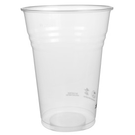 Kubki Plastikowe PP Przezroczyste 1000 ml (50 Sztuk)