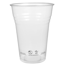 Kubki Plastikowe PP Przezroczyste 1000 ml (750 Sztuk)