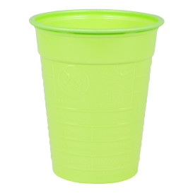 Kubki Plastikowe PS Zielony Limonka 200ml Ø7cm (50 Sztuk)