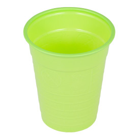Kubki Plastikowe PS Zielony Limonka 200ml Ø7cm (50 Sztuk)