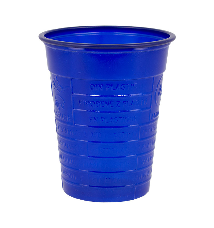 Kubki Plastikowe PS Niebieski Ciemny 200ml Ø7cm (1500 Sztuk) Kubki Plastikowe PS Niebieski Ciemny 200ml Ø7cm (1500 Sztuk)