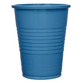 Kubki Plastikowe PS Niebieski Ciemny 200ml Ø7cm (1500 Sztuk)